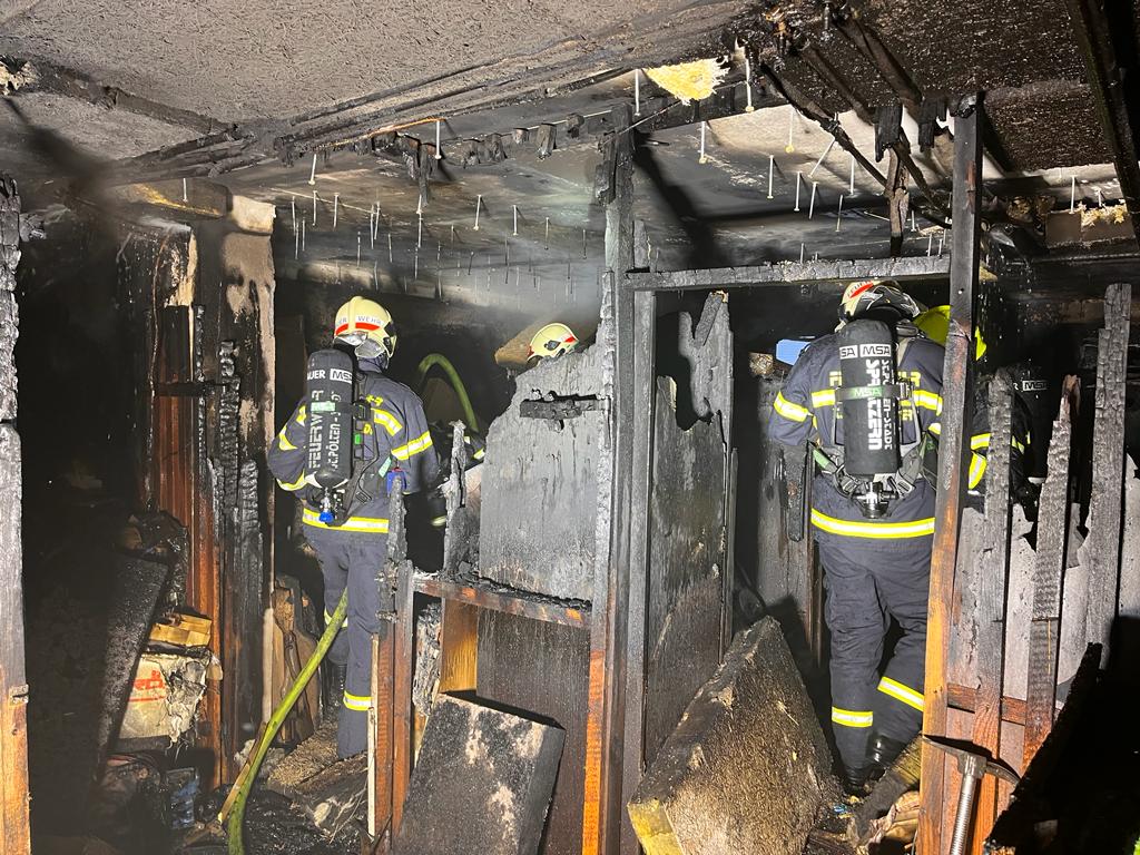 Kellerbrand in St. Pölten: 45 Personen gerettet